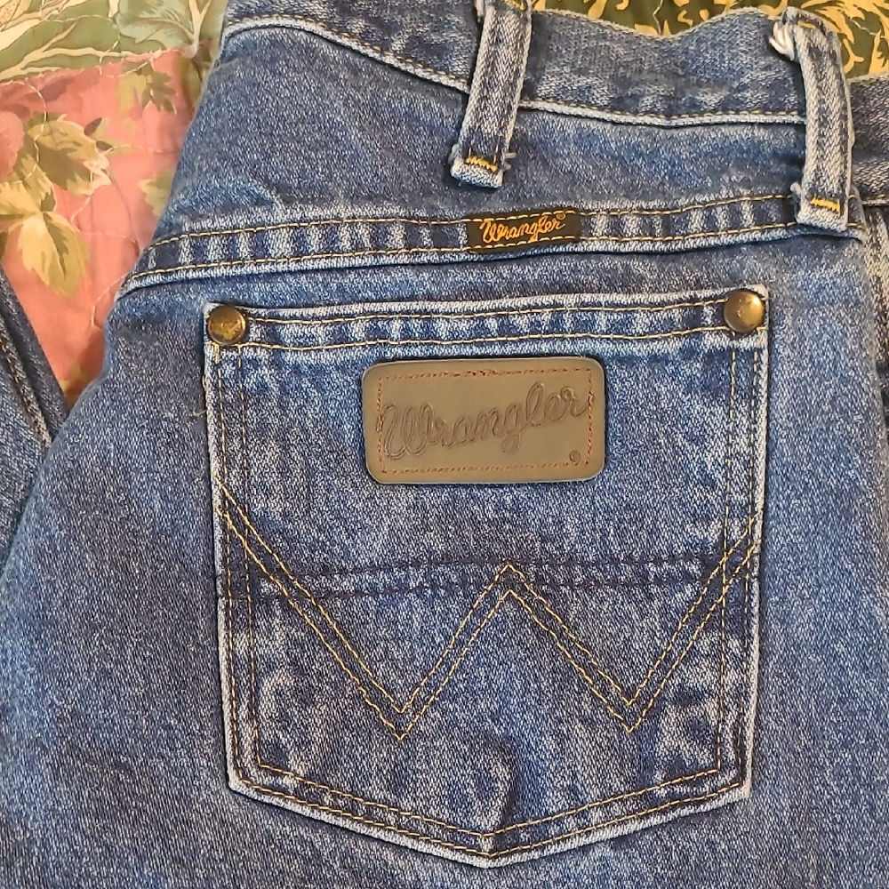 Mens Wrangler George Strsit Collection Straight Leg Jeans, 31x34. - Picture 7 of 8